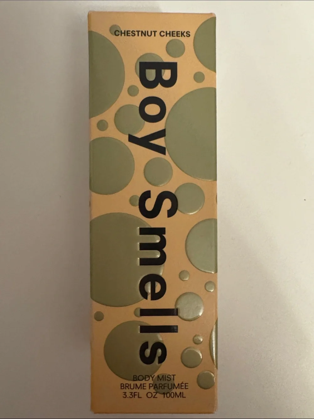 Chestnut Cheeks Body Mist — Peach & Olive